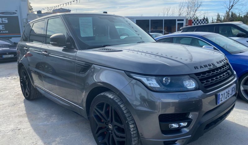 (VENDIDO) RANGE ROVER SPORT AUTOBIOGRAPHI 4.4 V8 D 340 CV AÑO 2015 FULL lleno