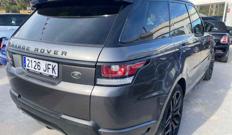 (VENDIDO) RANGE ROVER SPORT AUTOBIOGRAPHI 4.4 V8 D 340 CV AÑO 2015 FULL lleno