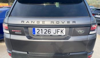 (VENDIDO) RANGE ROVER SPORT AUTOBIOGRAPHI 4.4 V8 D 340 CV AÑO 2015 FULL lleno