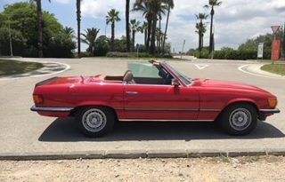 MERCEDES  500 SL (PAGODA) 5.0 V8 1984 MATRICULA HISTORICA 185 CV lleno