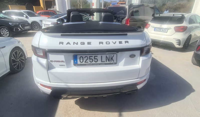 RANGER ROVER  EVOQUE 2.0 D HSE 150 CV 2017 CABRIO FULL EQUIPE AUTOMATICO lleno