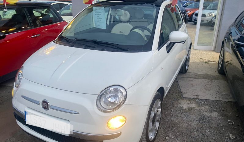 FIAT 500 LOUNGE 1.2 CABRIO 69CV   2015  142.000 KMS AUTOMATICO lleno