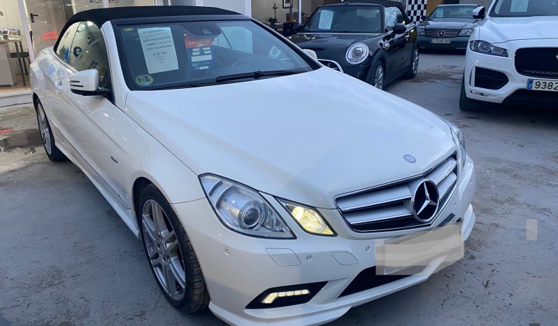 MERCEDES E220 CDI CABRIOLET 2011 2.2 176 CV 103.000 KMS lleno
