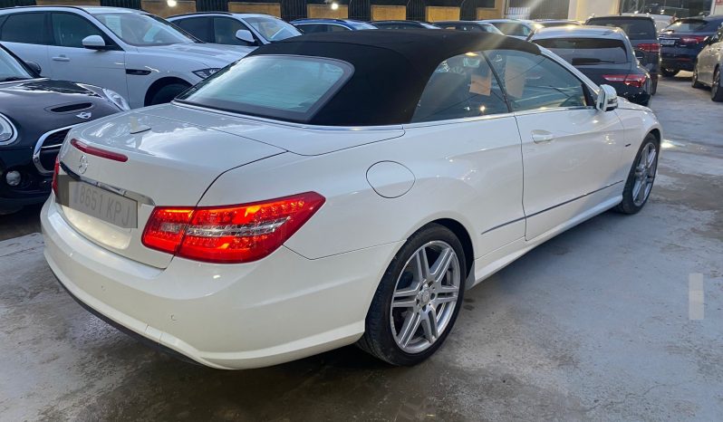 MERCEDES E220 CDI CABRIOLET 2011 2.2 176 CV 103.000 KMS lleno