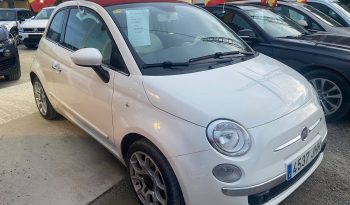 FIAT 500 LOUNGE 1.2 CABRIO 69CV   2015  142.000 KMS AUTOMATICO lleno