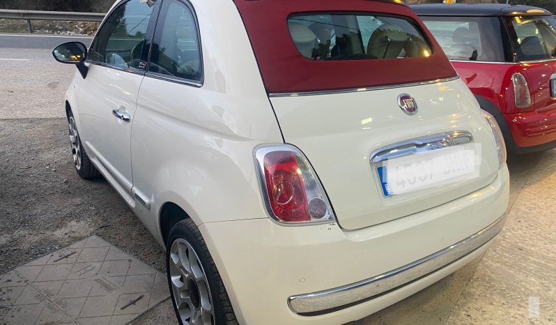 FIAT 500 LOUNGE 1.2 CABRIO 69CV   2015  142.000 KMS AUTOMATICO lleno