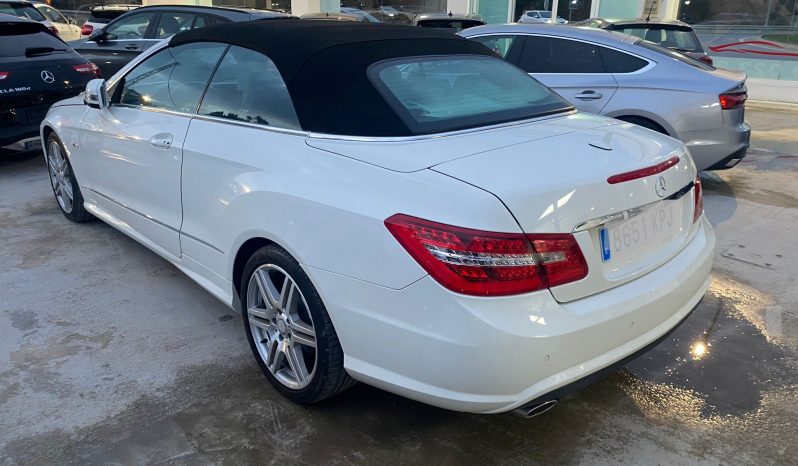 MERCEDES E220 CDI CABRIOLET 2011 2.2 176 CV 103.000 KMS lleno