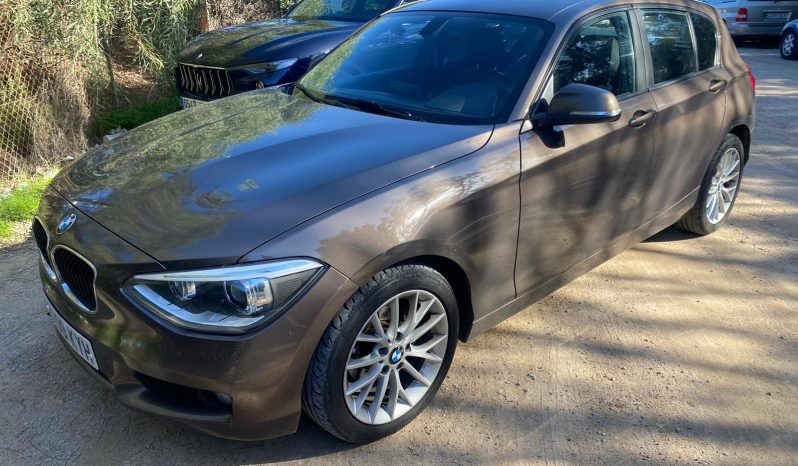 (VENDIDO)BMW 118 D 2.0 143 CV 2014 CUERO, CRUISER, CLIMA, ETC 147.000 KMS lleno