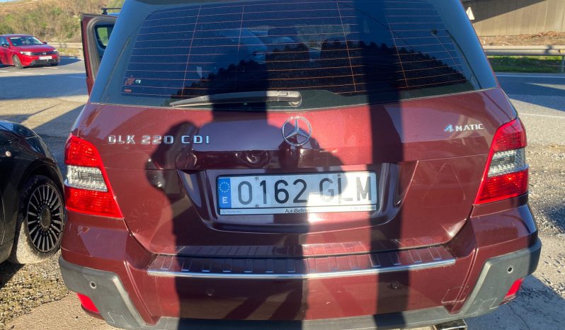 MERCEDES GLK 220 CDI 170 CV 2009 172.000 KMS  AUTOMATICO  4X4 lleno